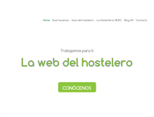 Tablet Screenshot of hostelmedia.net